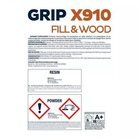 GRIP X910 FILL & WOOD